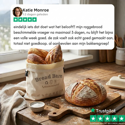 'Bread Barn' Biologische Broodzak van Bijenwas