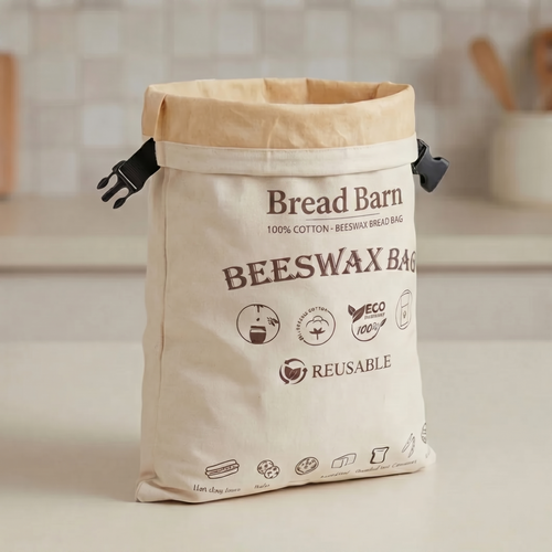 'Bread Barn' Biologische Broodzak van Bijenwas
